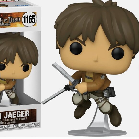 Funko POP! Animation: Attack on Titan - Eren Jaeger (AAA Anime) #1165 - Picture 2 of 2
